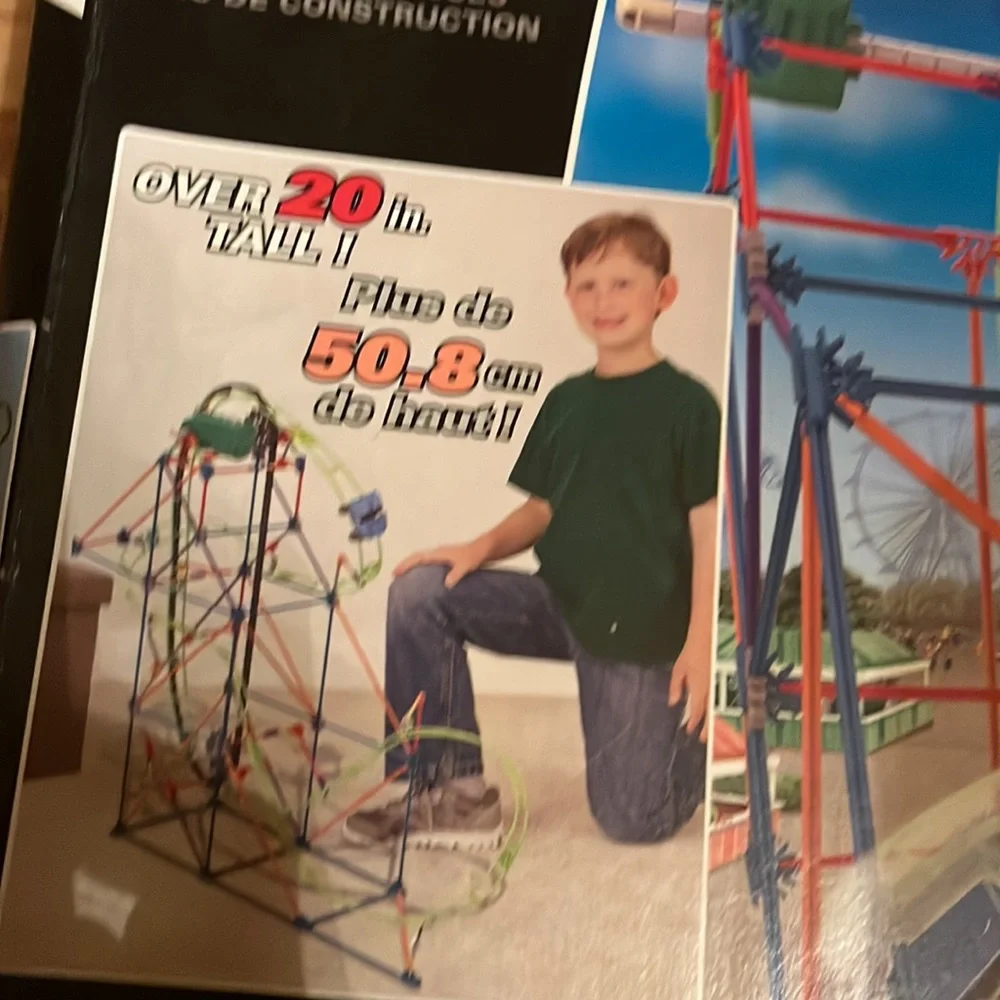New in Box K’Nex Vertical Viper roller coaster building set motorized kit cool
